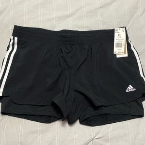 Adidas Pacer Shorts 3S 2 in 1